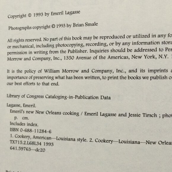 Emeril NOLA 1St Edition - Picture 8 of 13